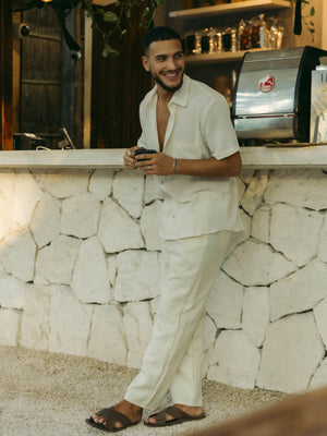 POSITANO cotton classic shirt