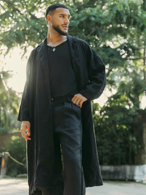 MANHATTAN Long Trench Coat
