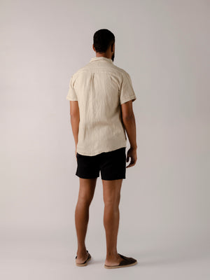 CAPRI Tailored Cotton Gabardine Shorts