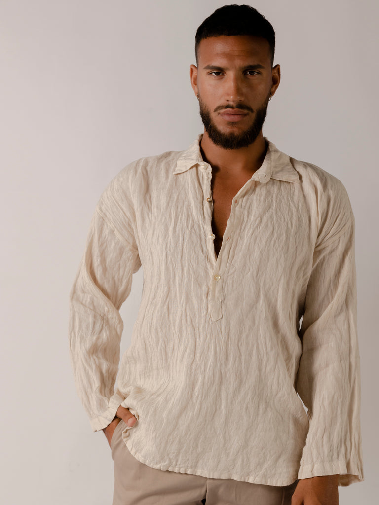 【H】neau linen tops cream H】neau linen tops cream H】neau linen tops cream linen tops