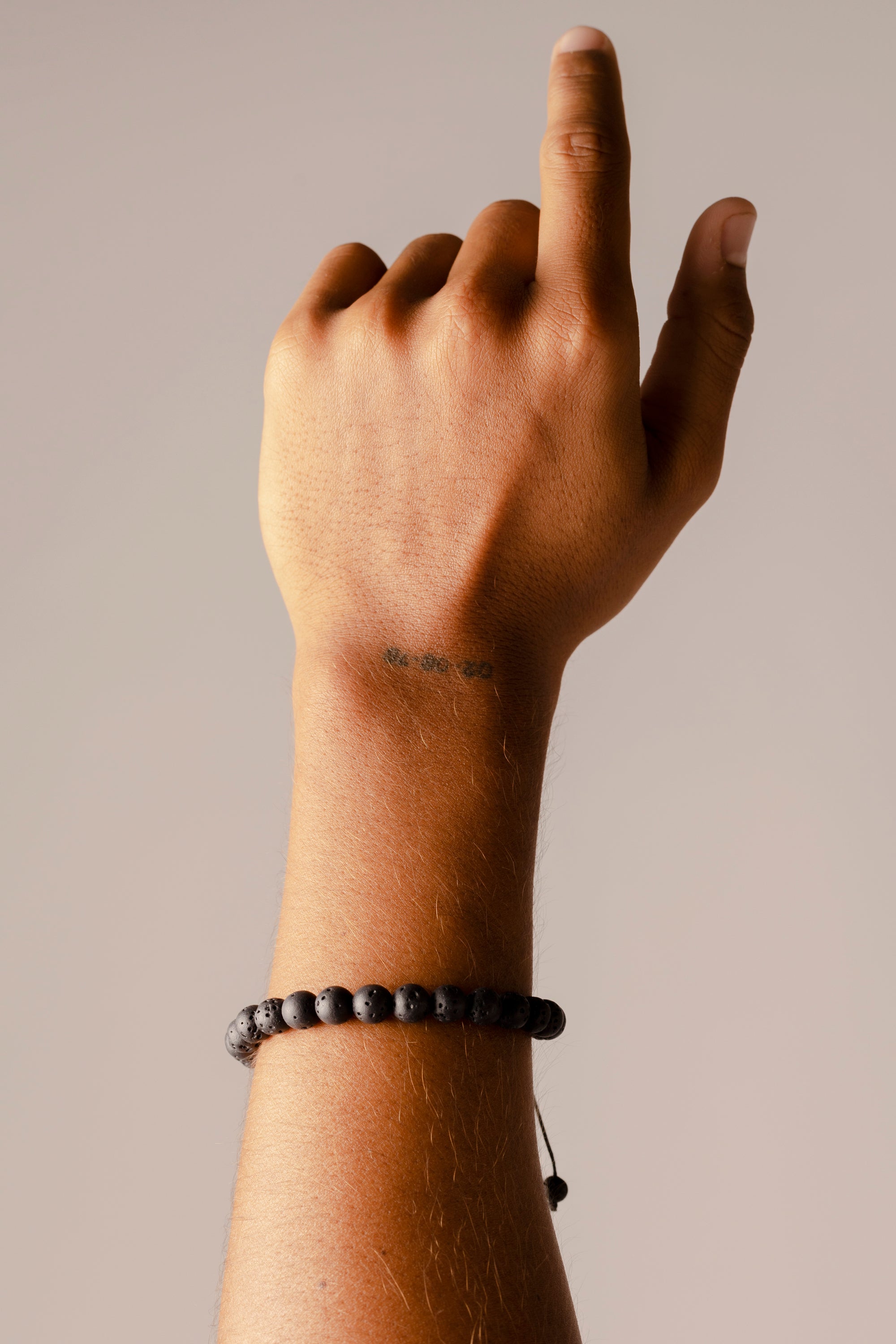 Spiritual Protection & Healing bracelet - Lava stone