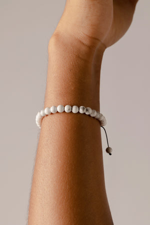 Spiritual Protection & Healing bracelet - Howlita