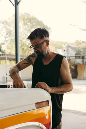Bamboo fiber organic tank-top